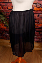Unterrock schwarz Nylon