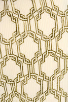 60s Minikleid grün Muster