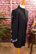 20er Jahre Abendmantel Gehrock 20er 30er Abendmode Boho Charleston Flapper&Charleston Frau Gothic M 40-42 S 36-38 schwarz Special vintageberlin.de