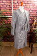 elegantes Brokat Kostüm silber 90er Abendmode Frau grau Hochzeit M 40-42 silber Special vintageberlin.de