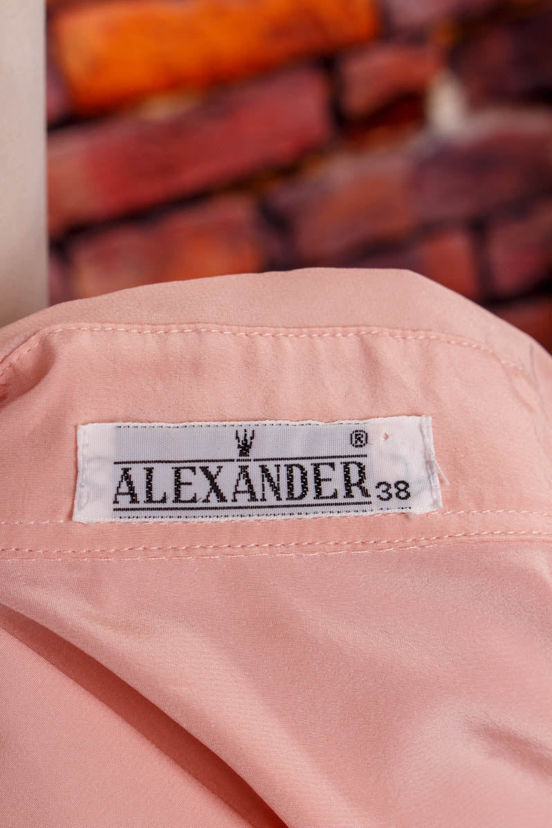 seidige Alexander Bluse Falten