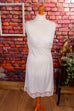 Sexy Unterkleid weiß Triumph 70er Frau M 40-42 Rockabilly Sekretärin Special weiß vintageberlin.de