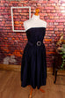 60s Cocktailkleid lila Taft 60er Abendmode Frau lila Rockabilly S 36-38 Special XS 32-34 vintageberlin.de