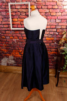 60s Cocktailkleid lila Taft