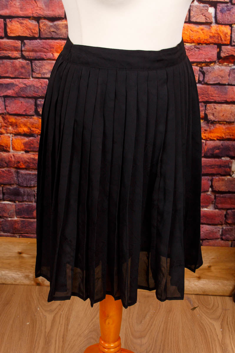 sexy Mini Faltenrock schwarz