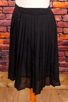 sexy Mini Faltenrock schwarz