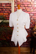 Boho 80s Bluse weiß Default Title 80er Boho Disco Frau real-80er Rockabilly S 36-38 Special weiß vintageberlin.de