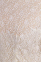 60s Spitzenbluse transparent