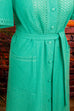 70s Boho Badekleid grün 60er 70er Boho Disco Frau grün M 40-42 real-boho real-disco real-rockabilly Rockabilly Sekretärin Special vintageberlin.de