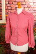 Rockabella Bluse rot kariert Default Title 60er 70er Dirndl Disco Frau real-disco real-rockabilly Rockabilly rot S 36-38 Schlager Special vintageberlin.de