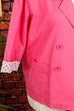 80s Disco Blazer pink 80er Disco Frau pink real-80er rosa Special XS 32-34 vintageberlin.de