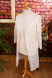 Boho Spitzenjacke Mantel weiß Default Title 60er Boho boho-wedding Frau Hippie Hochzeit M 40-42 real-boho Special weiß vintageberlin.de