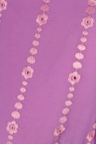 60s Minikleid lila Spitze