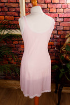 Vintage Nylon Unterkleid rosa