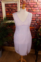 Vintage Unterkleid flieder warm