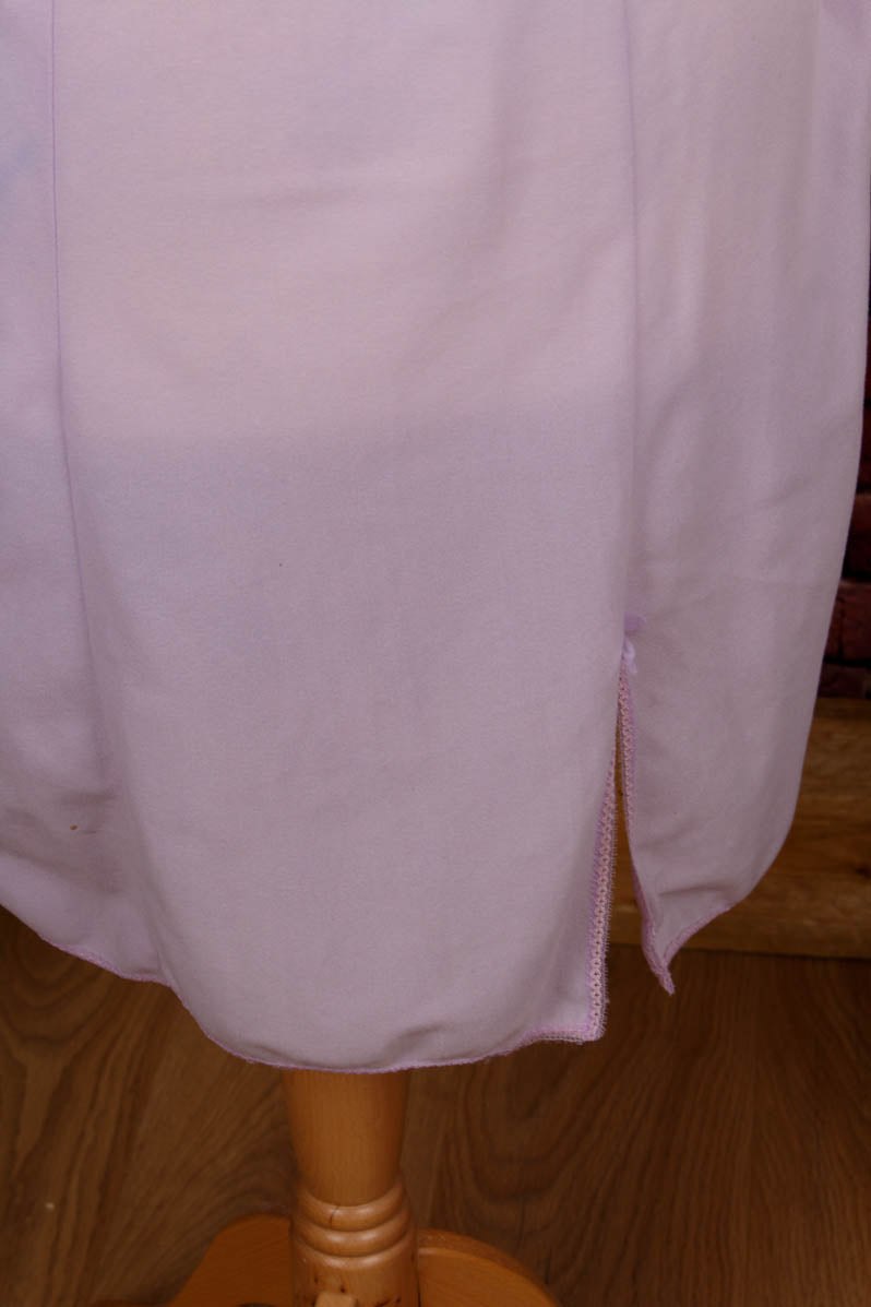 Vintage Unterkleid flieder warm