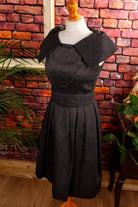 50s Rockabella Kleid grau