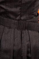 50s Rockabella Kleid grau