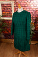 Etuikleid grün kariert Default Title 60er Frau grün M 40-42 real-rockabilly Rockabilly Sekretärin Special vintageberlin.de