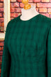 Etuikleid grün kariert 60er Frau grün M 40-42 real-rockabilly Rockabilly Sekretärin Special vintageberlin.de