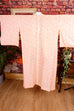 Vintage Kimono Juban 80er 90er Boho Frau L 44-46 M 40-42 pink rosa S 36-38 Special vintageberlin.de
