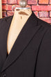 Vintage Smoking Sakko schwarz 70er 80er Abendmode Dandy L 52-54 M 48-50 Mann Schlager schwarz Special vintageberlin.de