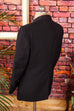 Vintage Smoking Sakko schwarz 70er 80er Abendmode Dandy L 52-54 M 48-50 Mann Schlager schwarz Special vintageberlin.de