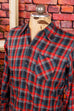 VEB Permaflott Hemd kariert 70er DDR Disco grau L 52-54 M 48-50 Mann Rockabilly rot Schlager Special vintageberlin.de