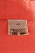 Oversize Blazer apricot 80er Disco Frau L 44-46 M 40-42 orange real-80er rosa Special vintageberlin.de