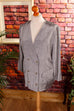 Vintage Blazer silber 90er Disco Frau L 44-46 M 40-42 silber Special vintageberlin.de