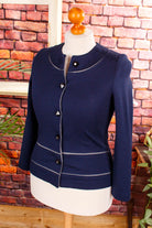 Cardigan marine Wollmix
