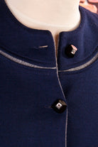 Cardigan marine Wollmix