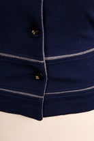 Cardigan marine Wollmix