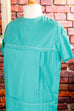 60s Egg-Shape Kleid türkis 60er Boho DDR Disco Frau M 40-42 real-disco real-rockabilly Rockabilly S 36-38 Schlager Special türkis vintageberlin.de