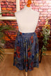 90s Viskoserock bunt Muster 90er Boho bunt Frau grau L 44-46 orange real-boho Special XL 48-50 vintageberlin.de