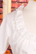 Dirndlbluse weiß Spitze 70er Dirndl Frau M 40-42 weiß vintageberlin.de