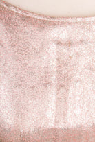 50s Etui Brokatkleid silber-rosé