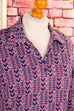 70s Disco Top Langbluse lila 60er 70er Boho Dandy Disco Frau L 44-46 L 52-54 lila M 48-50 real-boho real-disco real-rockabilly Schlager Special vintageberlin.de