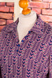 70s Disco Top Langbluse lila 60er 70er Boho Dandy Disco Frau L 44-46 L 52-54 lila M 48-50 real-boho real-disco real-rockabilly Schlager Special vintageberlin.de