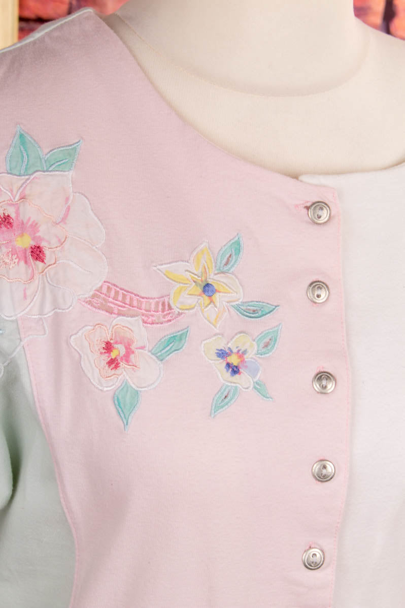 80s Shirt pastell