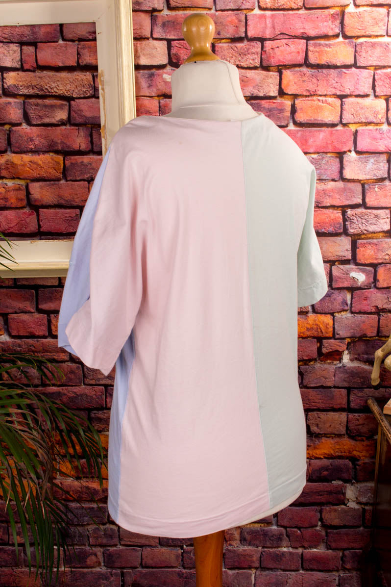 80s Shirt pastell