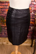Lederrock kurz schwarz Default Title 80er 90er Frau Gothic M 40-42 schwarz Special vintageberlin.de