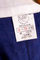 Vintage Kimono blau Muster