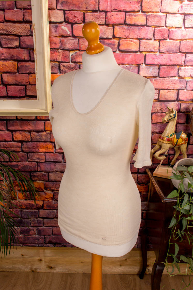 Vintage Unterhemd Strick