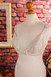 Vintage BH weiß Spitze 50er 60er 70er Boho Disco Frau Rockabilly S 36-38 Sekretärin Special weiß vintageberlin.de