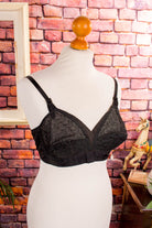 60s Tüten-BH schwarz