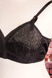 60s Tüten-BH schwarz 50er 60er 70er Disco Frau Gothic M 40-42 real-disco real-rockabilly Rockabilly S 36-38 schwarz Sekretärin Special vintageberlin.de