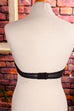 Vintage Nylon BH trägerlos 60er 70er Disco Frau real-rockabilly Rockabilly S 36-38 schwarz Special vintageberlin.de