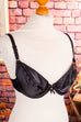 Vintage Push Up BH schwarz Satin 60er 70er 80er Disco Frau Gothic real-disco real-rockabilly Rockabilly S 36-38 schwarz Special XS 32-34 vintageberlin.de