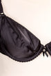 Vintage Push Up BH schwarz Satin 60er 70er 80er Disco Frau Gothic real-disco real-rockabilly Rockabilly S 36-38 schwarz Special XS 32-34 vintageberlin.de